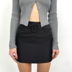Kemerli Mini Etek Kemerli Mini Etek