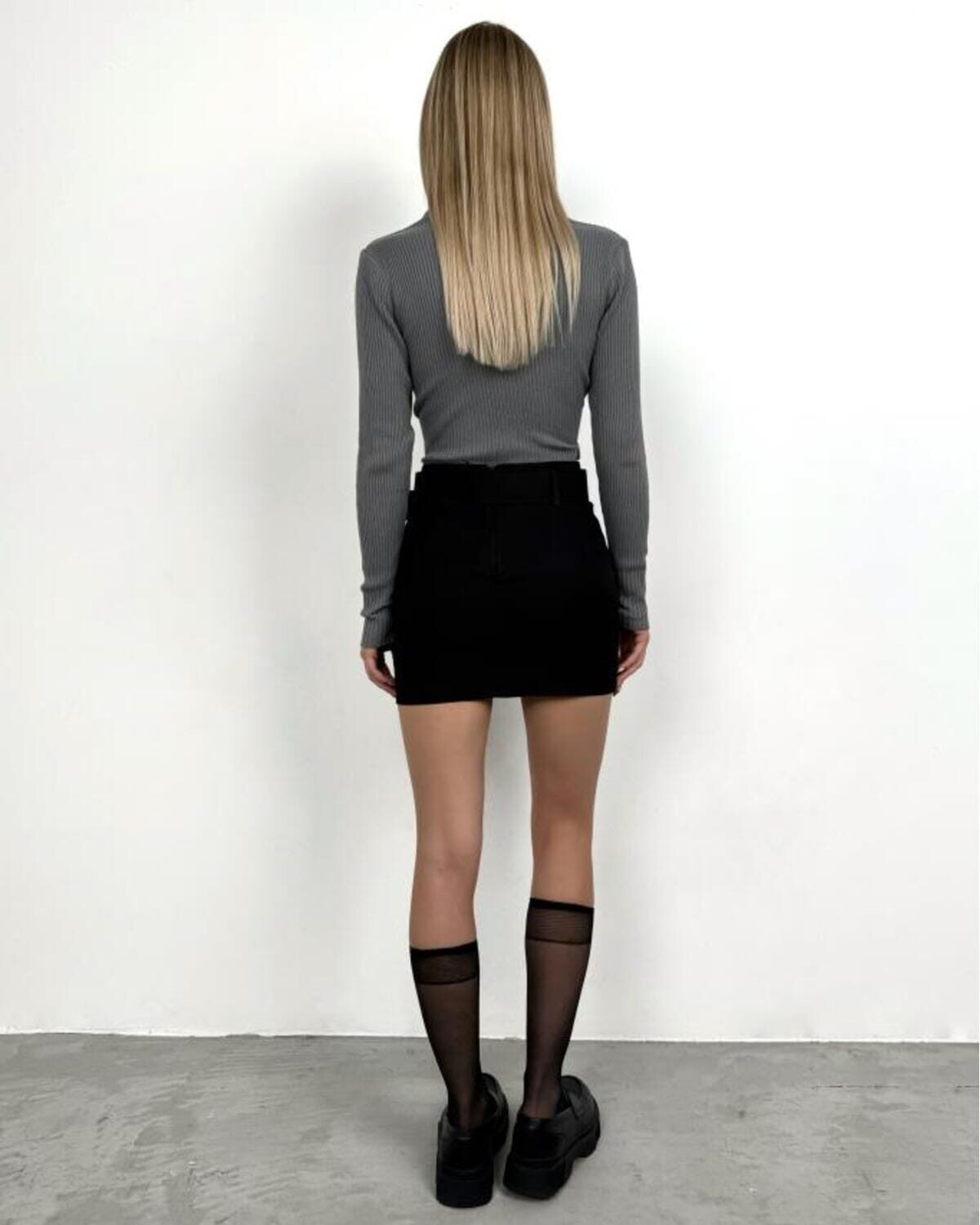 Kemerli Mini Etek Kemerli Mini Etek