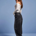 Baggy Füme Salaş Jean Pantolon Baggy Füme Salaş Jean Pantolon