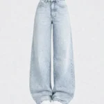 Baggy Salaş Pocket Bol Paça Retro Görünümlü Jean