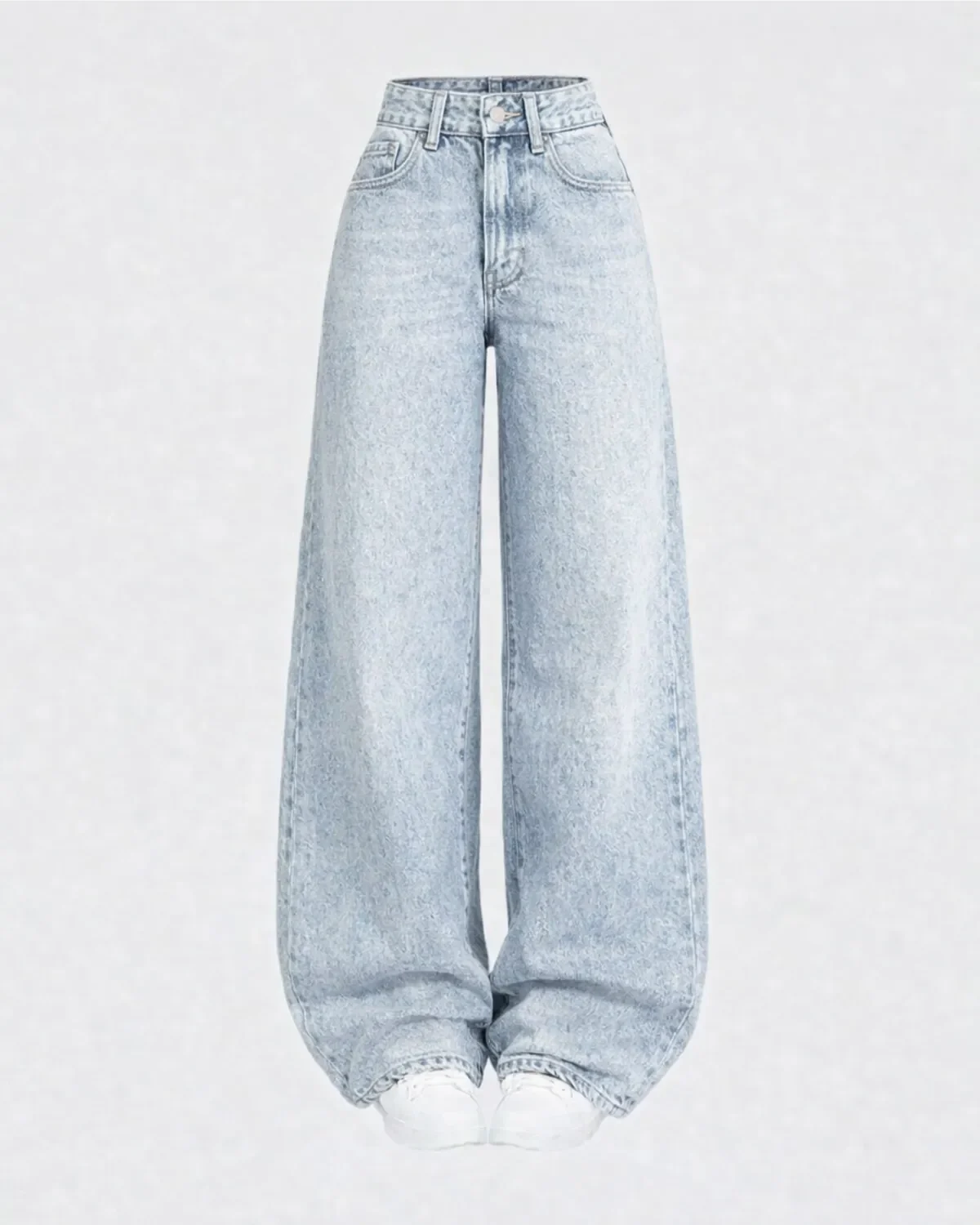 Baggy Salaş Pocket Bol Paça Retro Görünümlü Jean